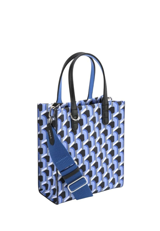Cabas Monogram Tote Blue Black S
