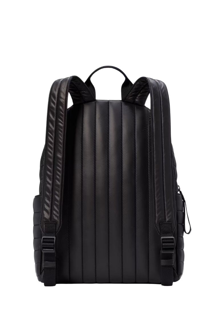 Camden Quilted Backpack Black