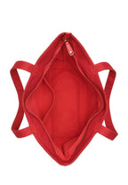 Cannes Canvas Karl Tote Crimson Multi