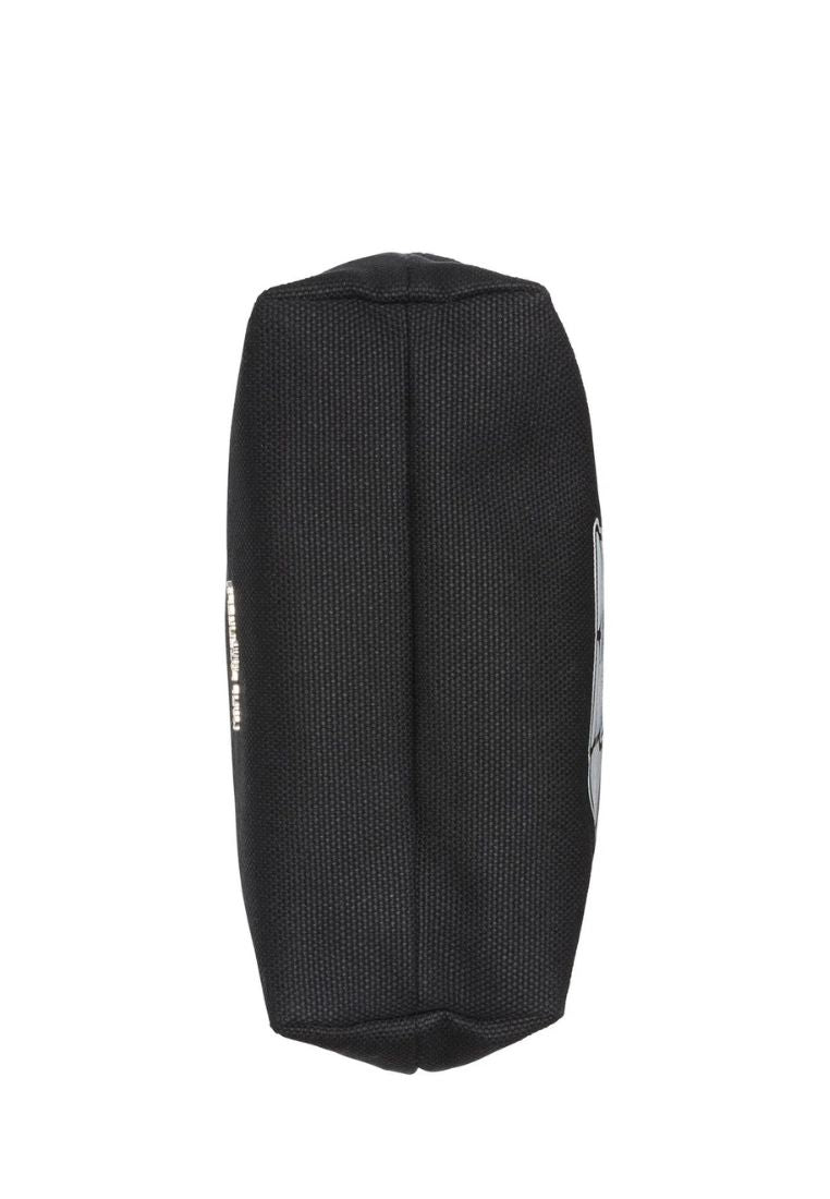 Cannes Mini Canvas Tote Black White