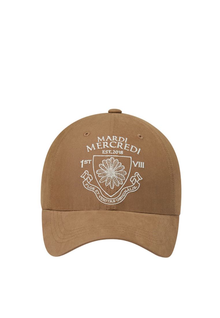 Cap Alumni Emblem Dark Beige Ivory