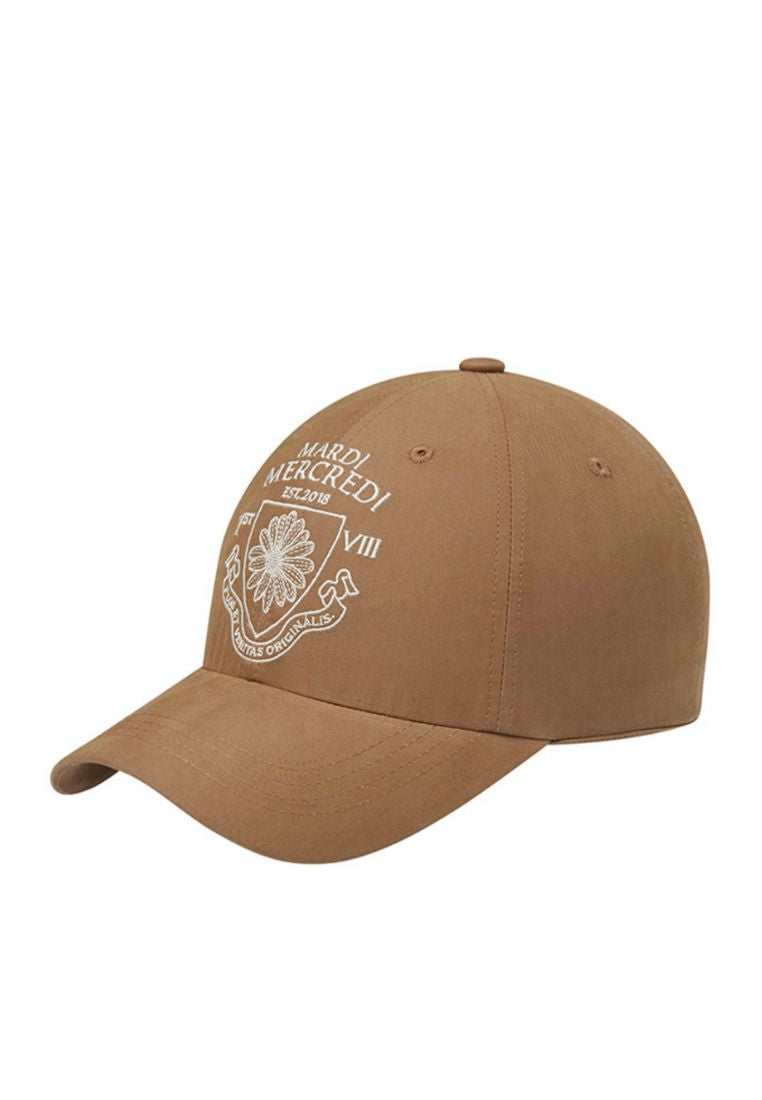 Cap Alumni Emblem Dark Beige Ivory