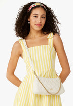 Carey Convertible Crossbody Meringue