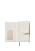 Carey Medium Compartment Bifold Wallet Parchment