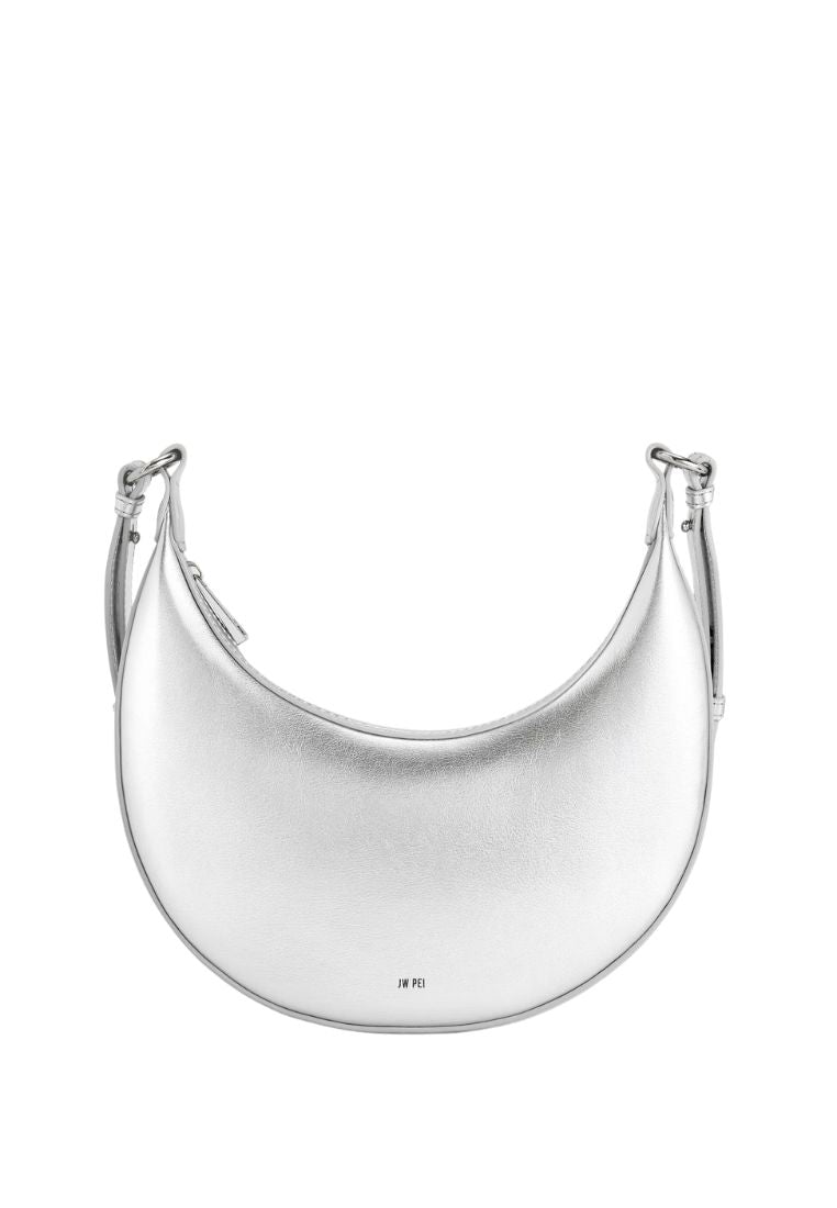 Carly Medium Shoulder Bag - Silver