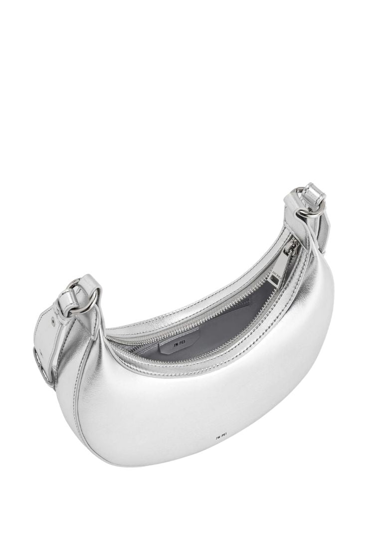 Carly Medium Shoulder Bag - Silver