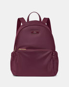 Carter Nylon Dome Backpack Deep Cherry