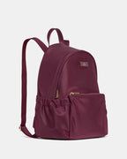 Carter Nylon Dome Backpack Deep Cherry