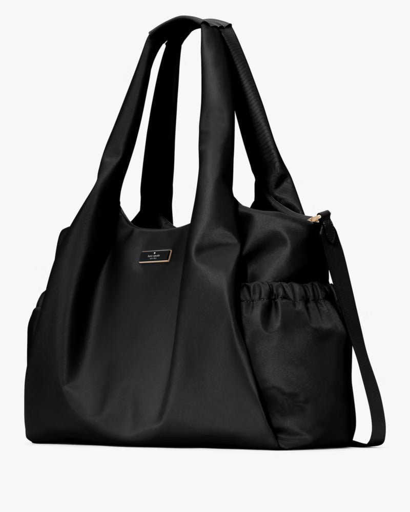 Carter Nylon Large Baby Bag Black