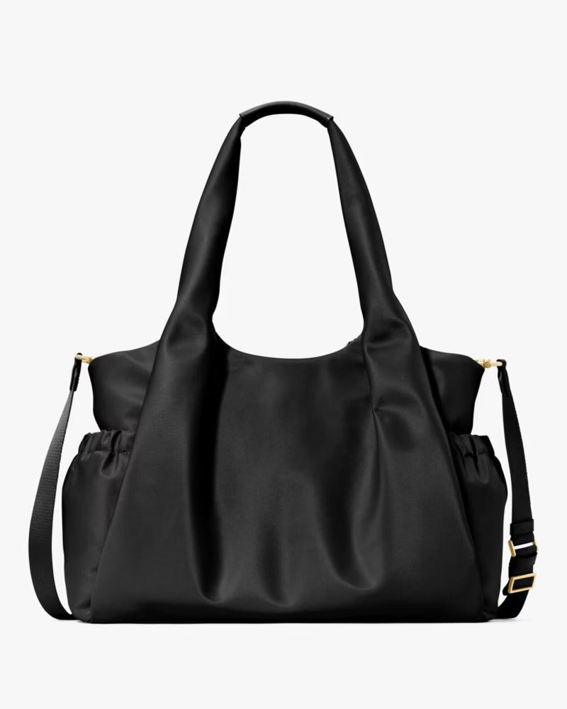 Carter Nylon Large Baby Bag Black