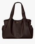 Carter Nylon Large Baby Bag Hot Fudge