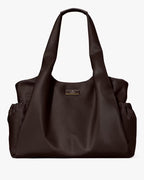 Carter Nylon Large Baby Bag Hot Fudge
