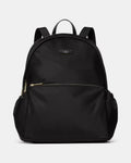 Carter Nylon Large Dome Backpack Black