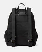 Carter Nylon Large Dome Backpack Black