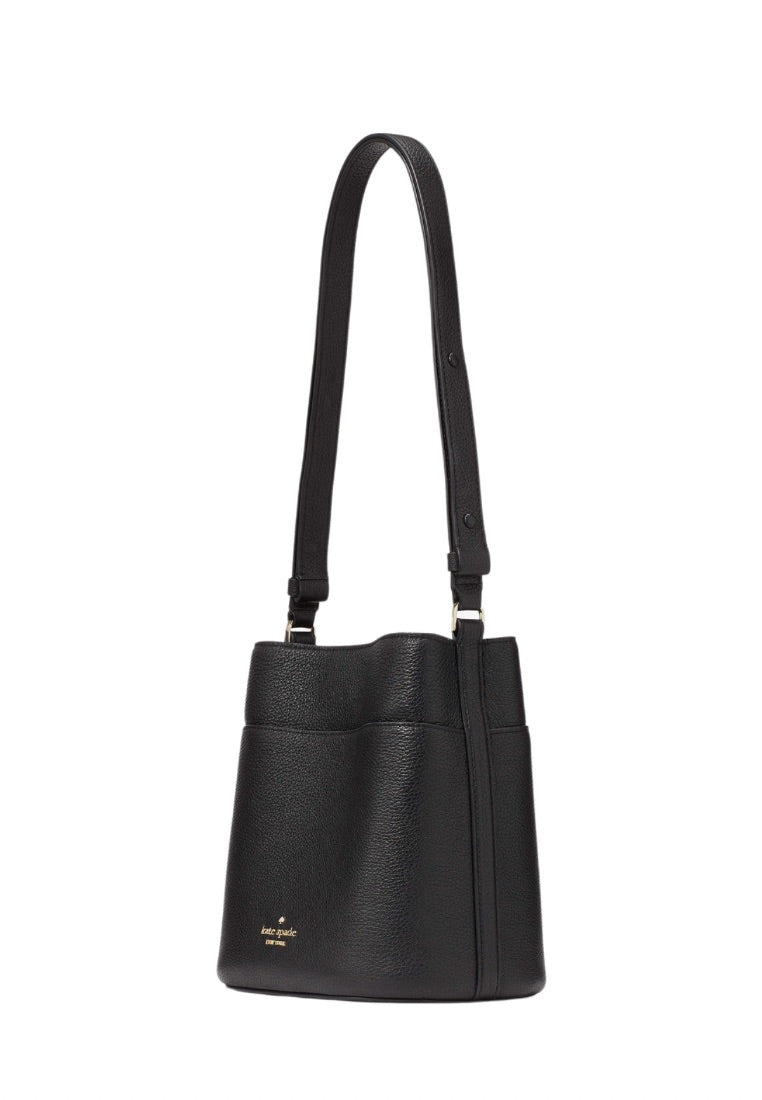 Leila Small Bucket Bag Black