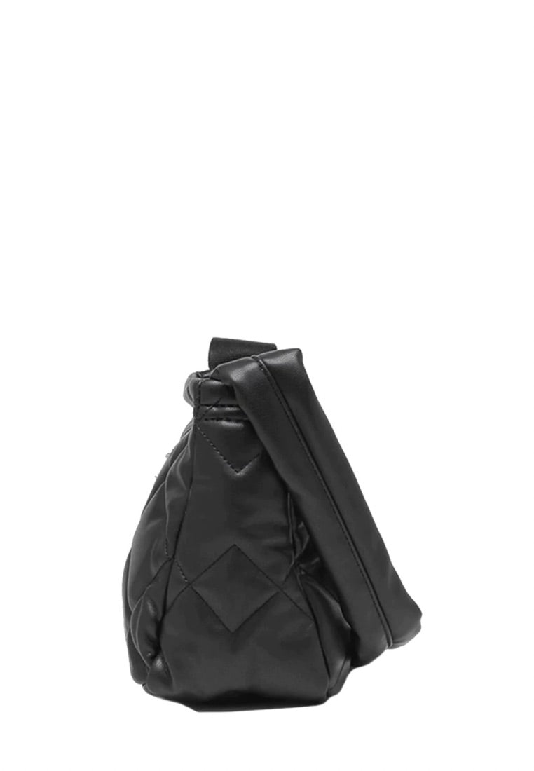 Quilted Mini Crossbody Bag Black