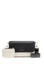 Rosie Flap Crossbody Black Multi