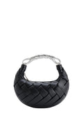 Orla Weave Handbag - Black