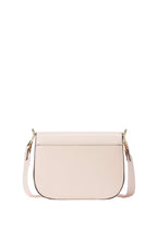 Madison Saffiano Leather Saddle Bag Conch Pink