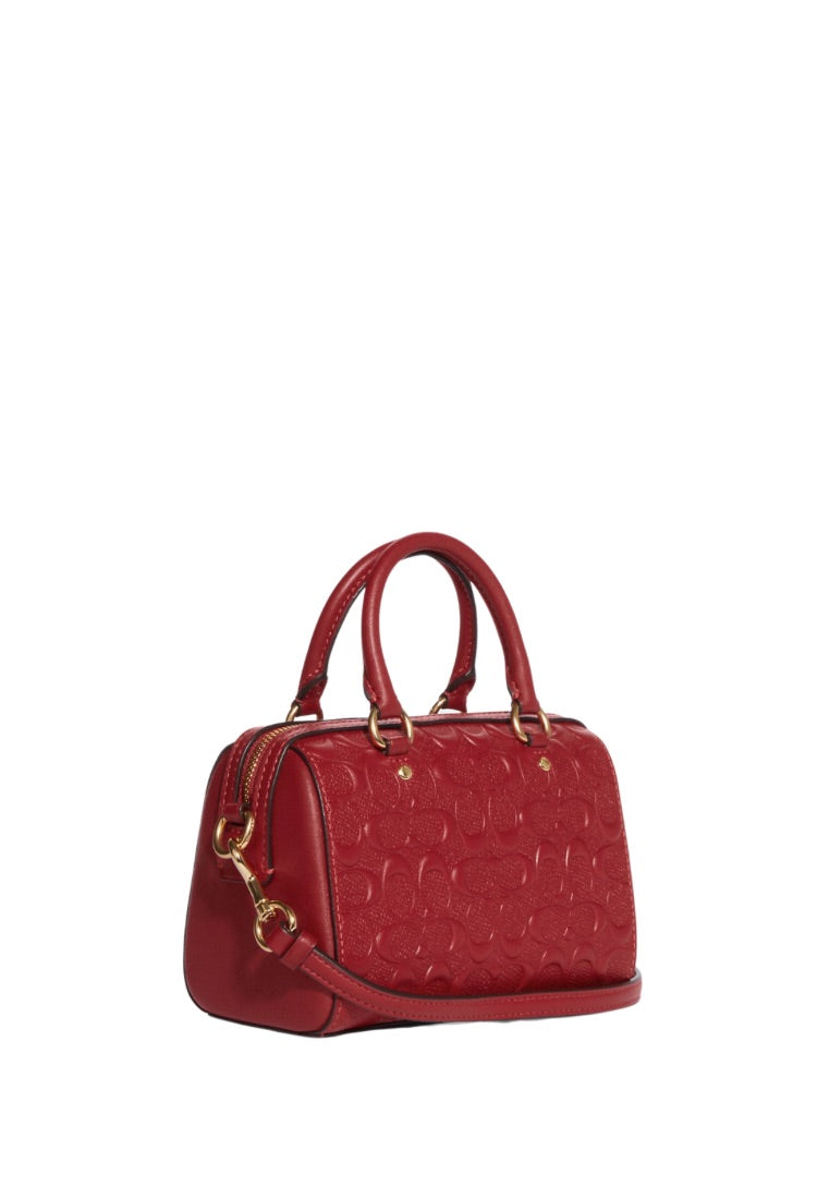 Mini Rowan Crossbody In Signature Leather 1941 Red