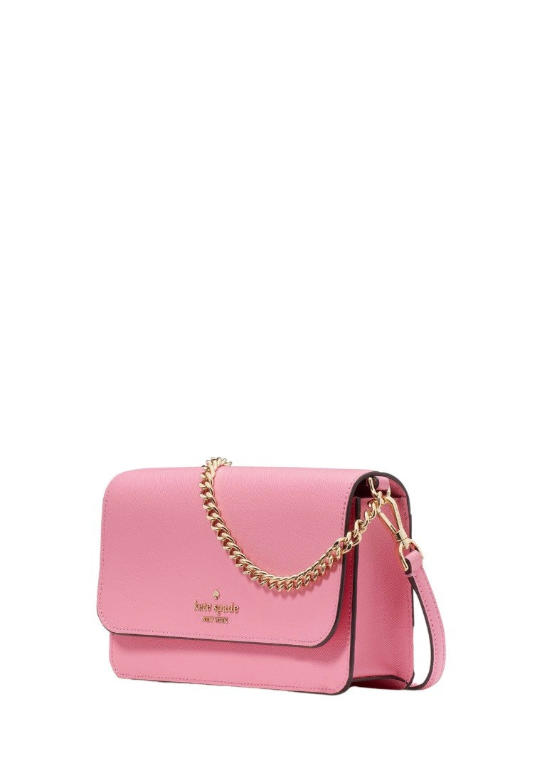 Madison Small Flap Crossbody Blossom Pink