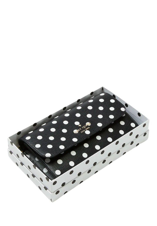 Cheers Boxed Medium Phone Wristlet Black Multi