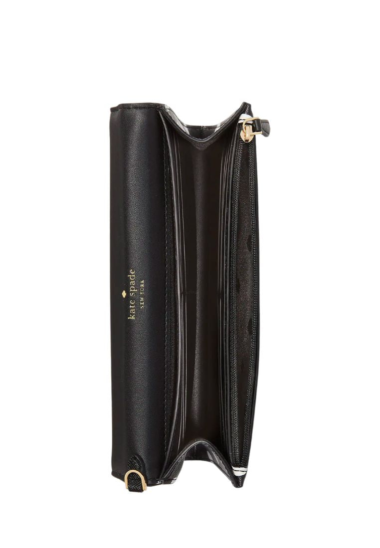 Cheers Boxed Medium Phone Wristlet Black Multi
