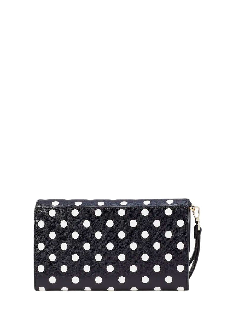 Cheers Boxed Medium Phone Wristlet Black Multi