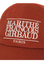 Classic Logo Cap Dark Orange