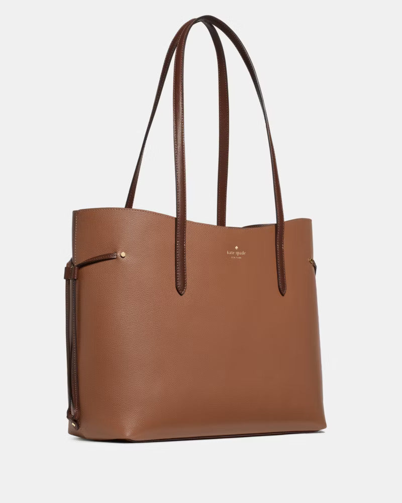 Cleo Tote Bag Warm Gingerbread Multi