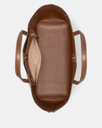 Cleo Tote Bag Warm Gingerbread Multi