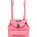 Coco R Quilting Backpack Pink SM
