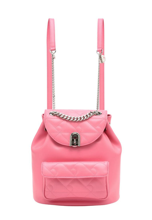 Coco R Quilting Backpack Pink SM