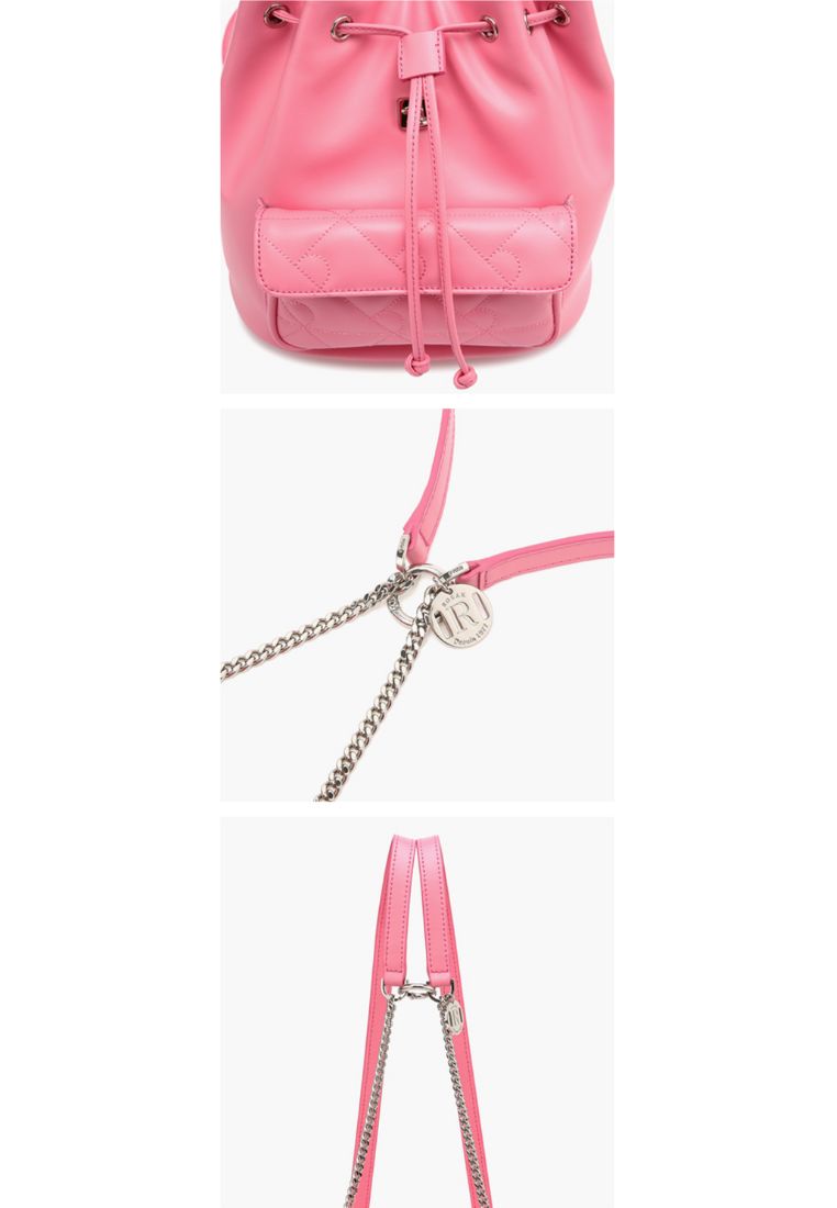 Coco R Quilting Backpack Pink SM