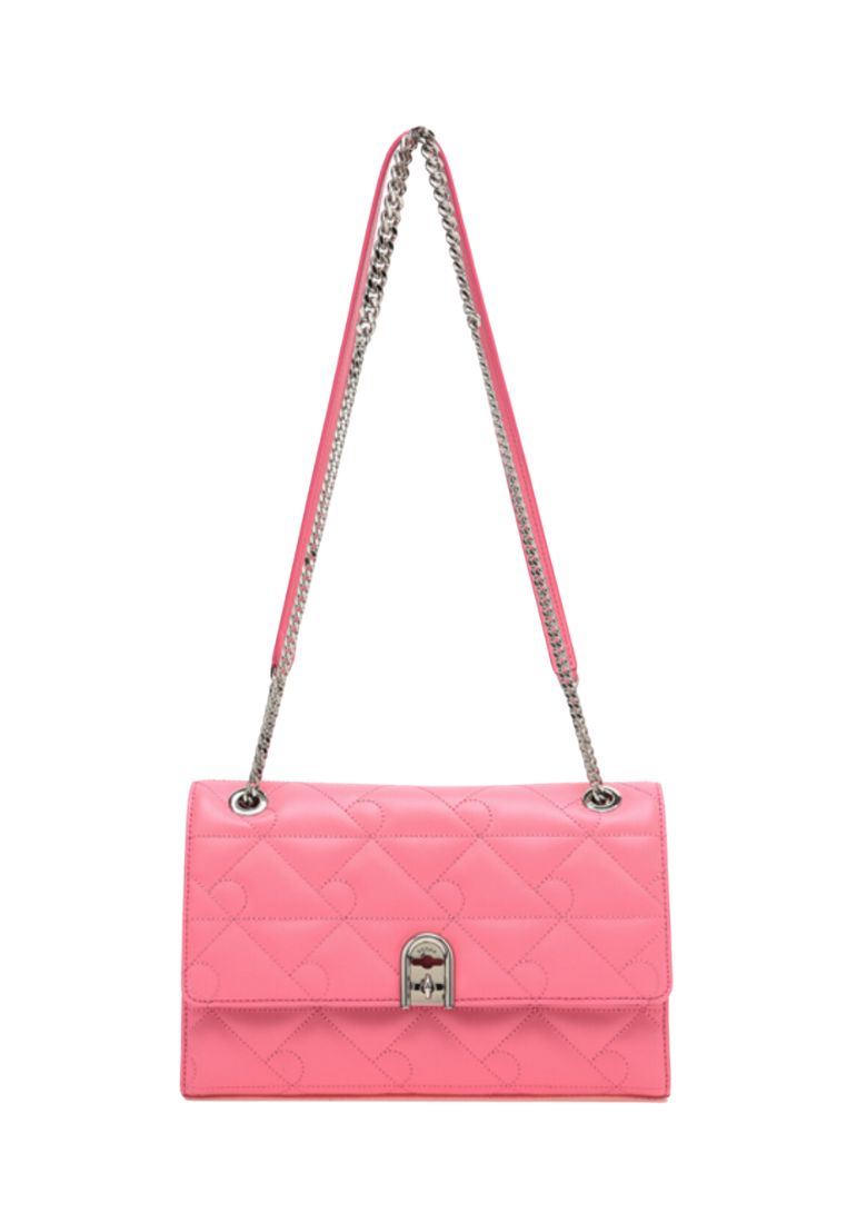 Coco R Quilting Flab Shoulder Pink SM
