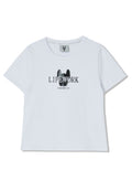 Cotton Radog Slim Short T-shirt White