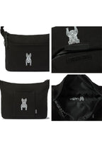 Cotton Standing Radog Crossbag Black