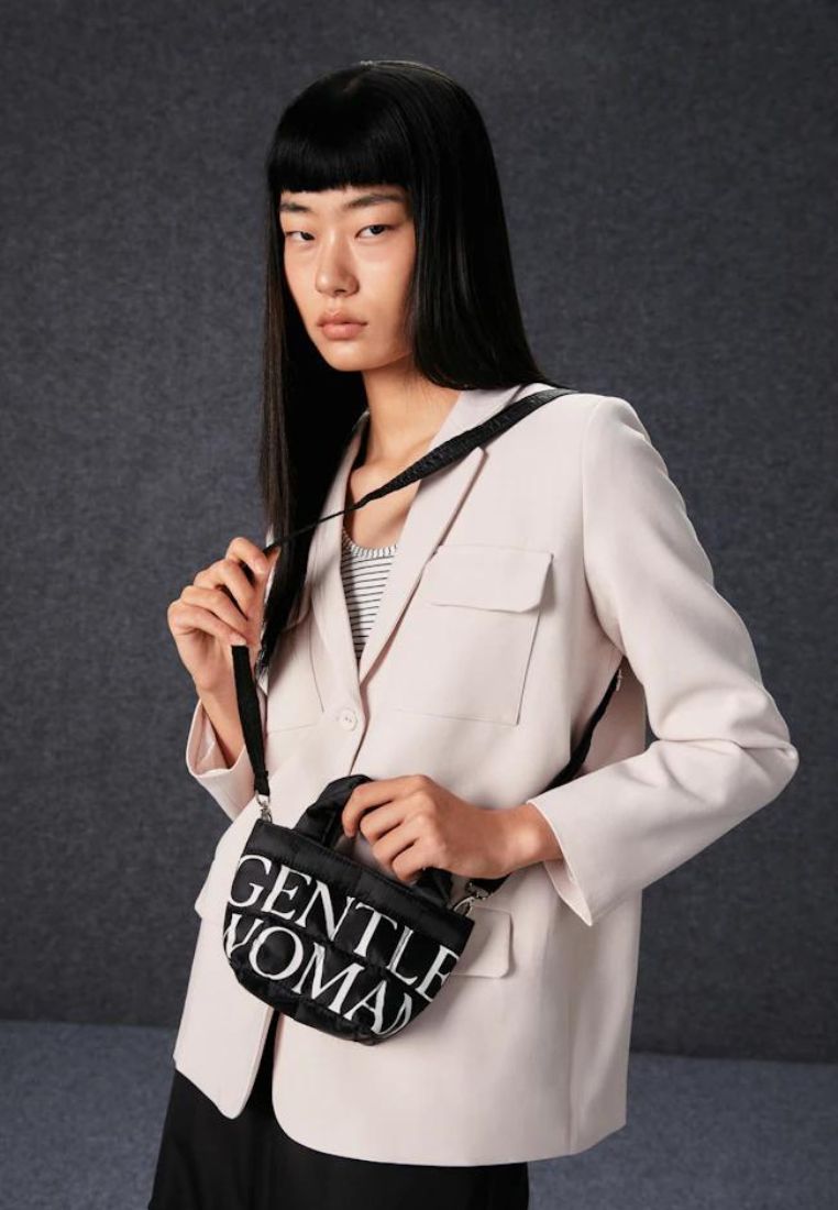 Criminal Puffer Micro Tote Bag Black