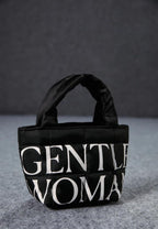 Criminal Puffer Micro Tote Bag Black