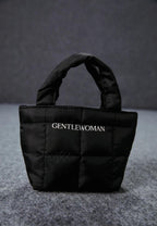 Criminal Puffer Micro Tote Bag Black