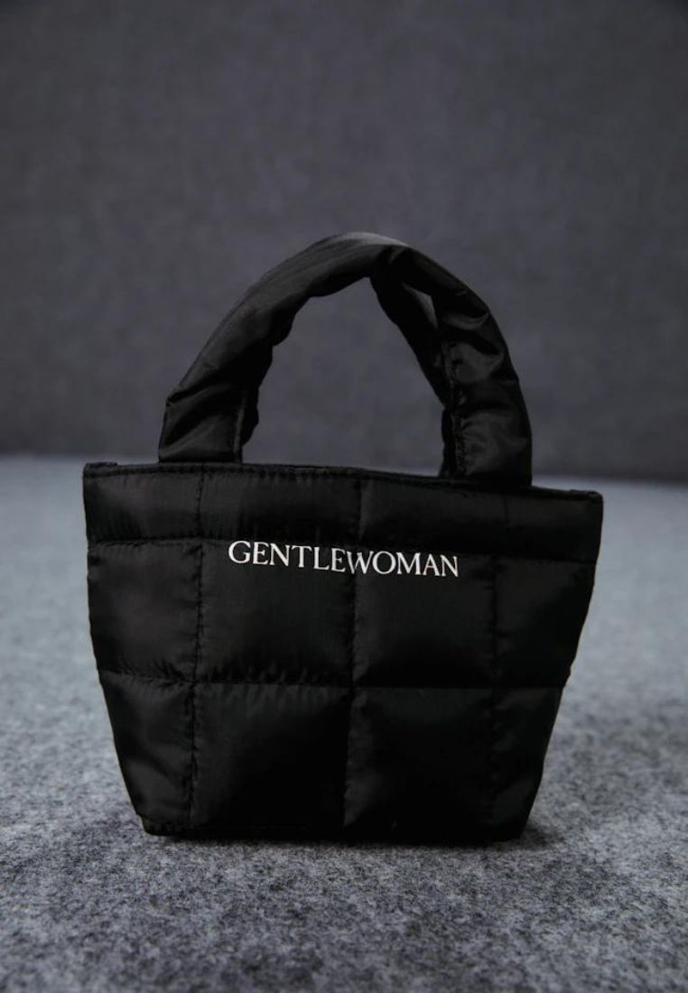 Criminal Puffer Micro Tote Bag Black