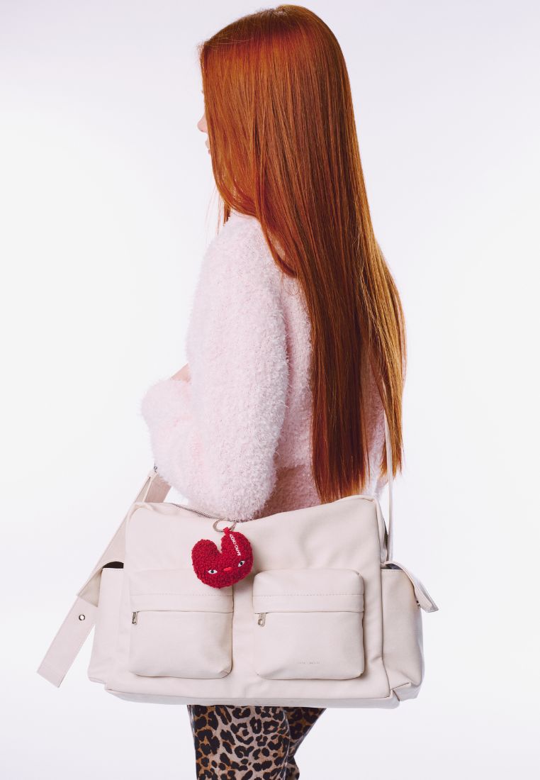Cross Utility Bag L Nappa Ivory