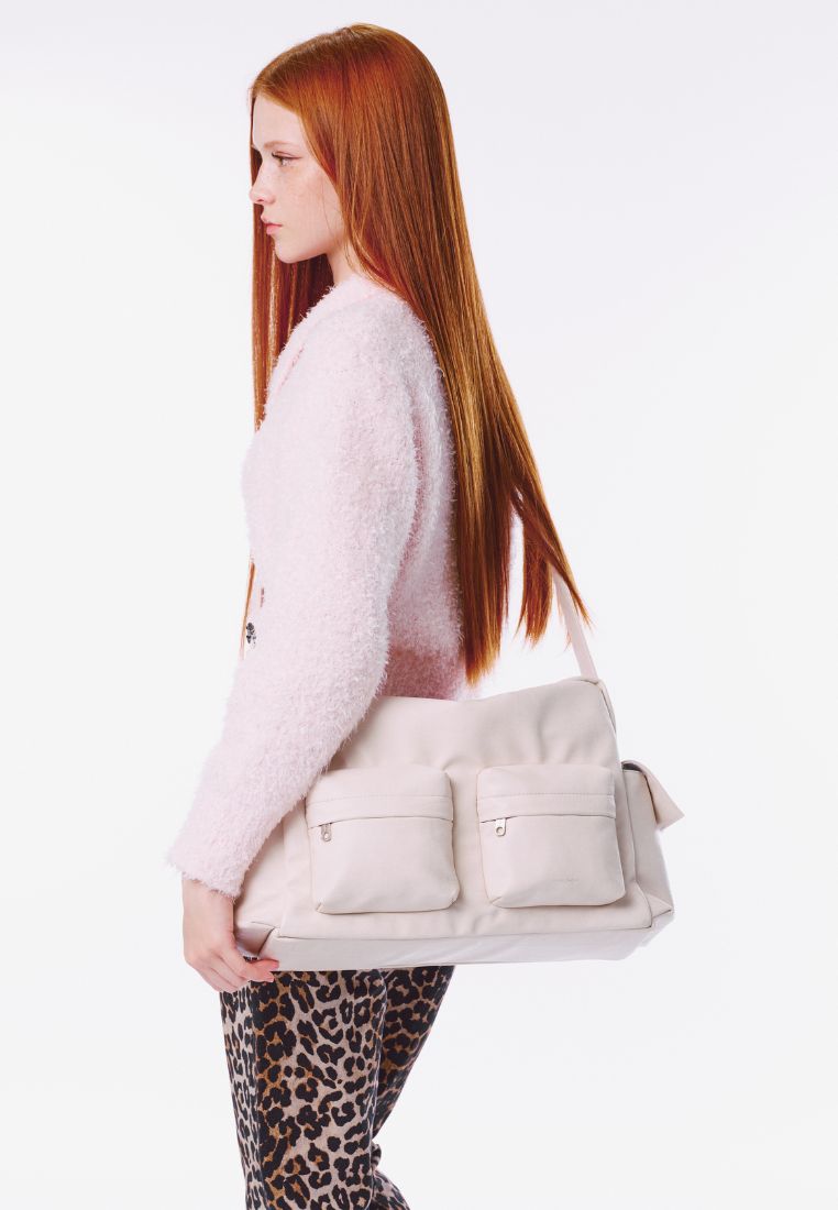 Cross Utility Bag L Nappa Ivory