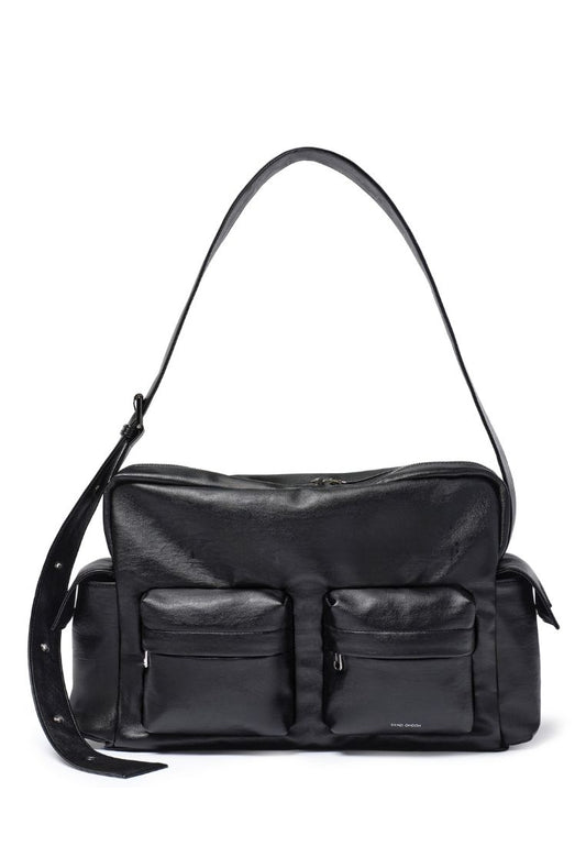 Cross Utility Bag L Nappa Matt Black
