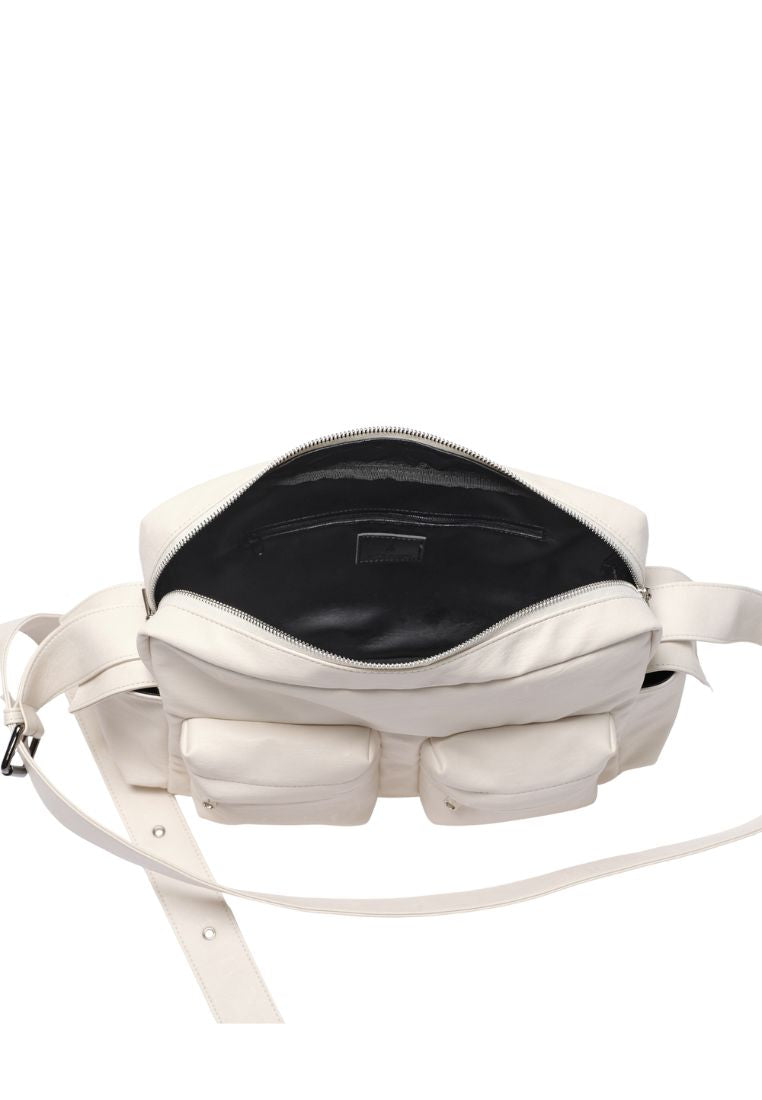 Cross Utility Bag M Nappa Ivory