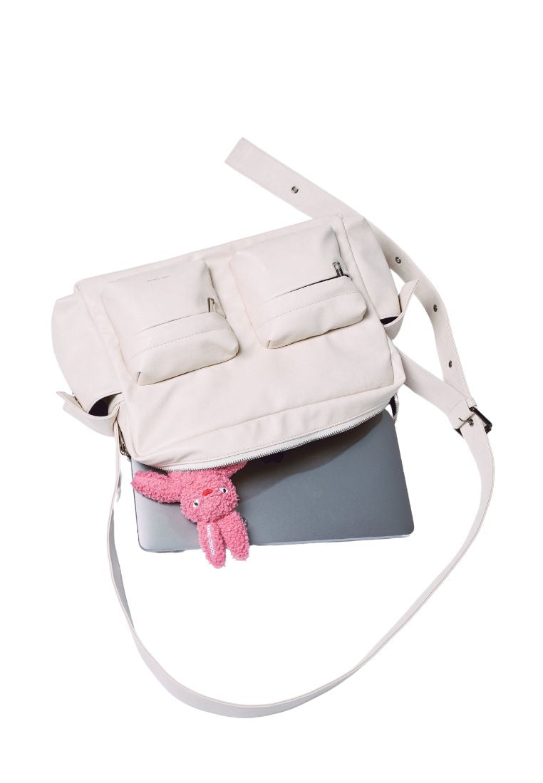 Cross Utility Bag M Nappa Ivory