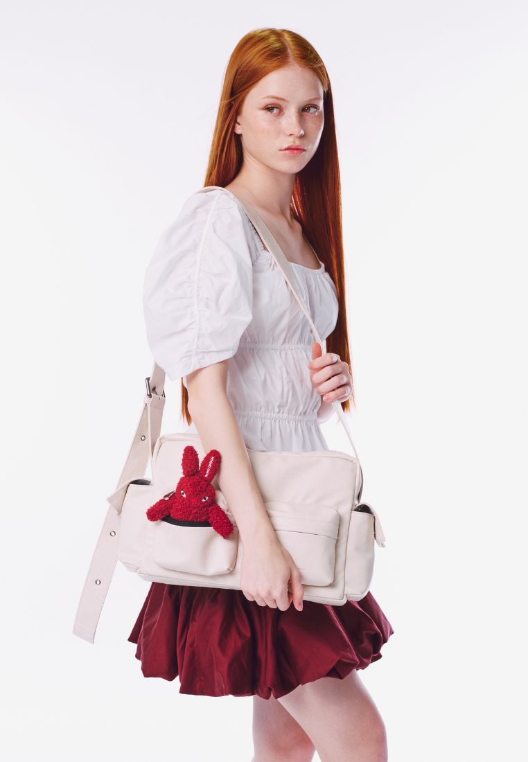 Cross Utility Bag M Nappa Ivory