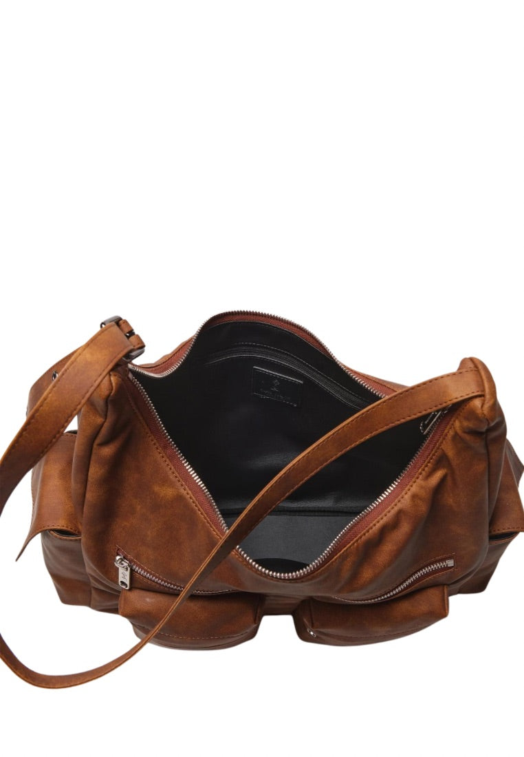 Pocket Mug Bag L Vintage Caramel