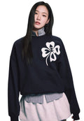 Sweatshirt CloverMardi Navy White