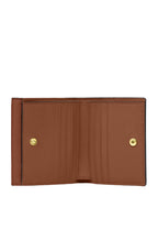 Small Morgan Wallet In Colorblock Signature Canvas Khaki Multi